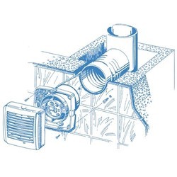Вытяжной вентилятор Blauberg Aero (100) (хром)