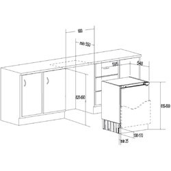 Встраиваемые морозильные камеры Freggia LSB0010