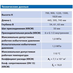 Полотенцесушитель Korado Koralux Rondo Classic-M KRCM 1220.600