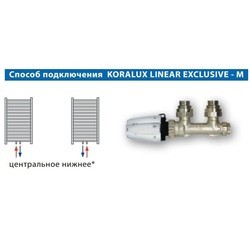 Полотенцесушители Korado Koralux Linear Exclusive-M KLXM 900.450