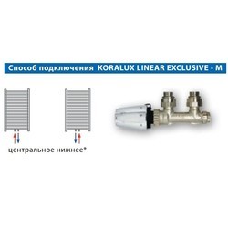 Полотенцесушители Korado Koralux Linear Exclusive-M KLXM 1220.450