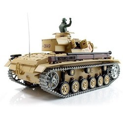 Танк на радиоуправлении Heng Long PzKpfw III Ausf. H Pro 1:16