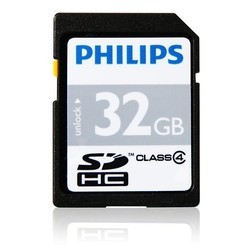 Карты памяти Philips SDHC Class 4 16Gb