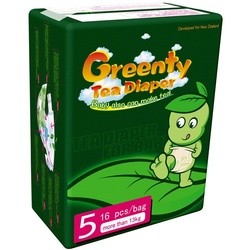 Подгузники (памперсы) Greenty Tea Diaper 5 / 16 pcs