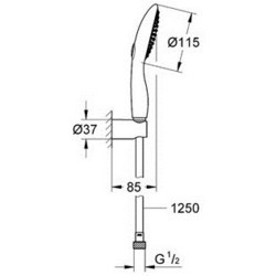 Душевая система Grohe Power&Soul 27839