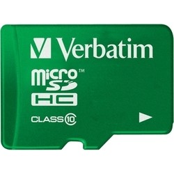 Карты памяти Verbatim Tablet microSDHC UHS-I 8Gb