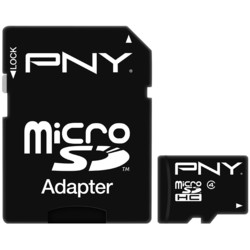 Карты памяти PNY microSDHC Class 4 4Gb
