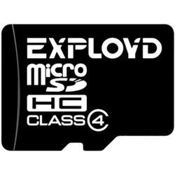 Карта памяти EXPLOYD microSDHC Class 4 4Gb