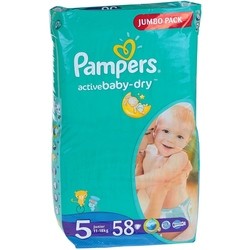 Подгузники Pampers Active Baby-Dry 5 / 58 pcs