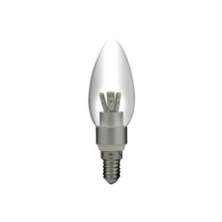 Лампочки Uniel LED-C37P-3W/WW/E14/CL
