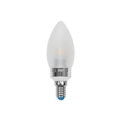 Лампочка Uniel LED-C37P-5W/NW/E14/FR