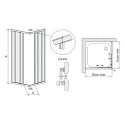 Душевые кабины Sanplast KNN-2-90