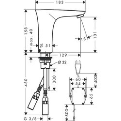 Смеситель Hansgrohe PuraVida 15173