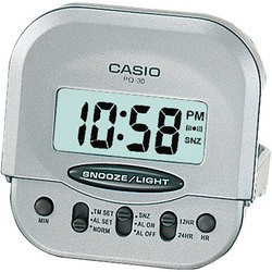 Настольные часы Casio PQ-30 (серый)
