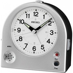 Настольные часы Seiko QHE081 (серебристый)