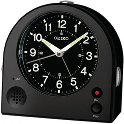 Настольные часы Seiko QHE081 (черный)