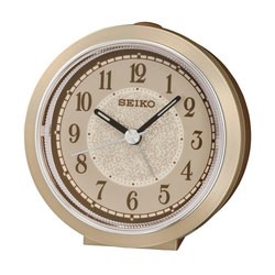 Настольные часы Seiko QHE111 (золотистый)