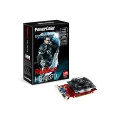 Видеокарты PowerColor Radeon HD 5670 AX5670 2GBK3-H