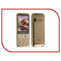 Мобильный телефон Maxvi X800 (золотистый)