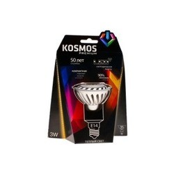 Лампочки Kosmos Premium LED JDR 3W 3000K E14