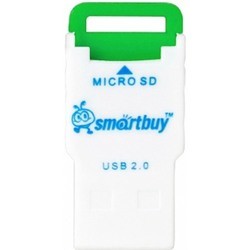 Картридер/USB-хаб SmartBuy SBR-707 (красный)
