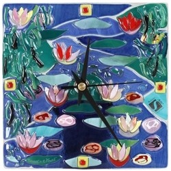 Радиоприемники и настольные часы Sebino Arte Water Lilies II