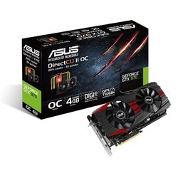 Видеокарты Asus GeForce GTX 970 GTX970-DC2OC-4GD5-BLACK