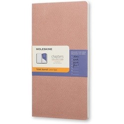 Блокноты Moleskine Ruled Chapters Medium Slim Pink