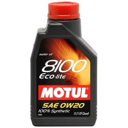 Моторное масло Motul 8100 Eco-Lite 0W-20 1L