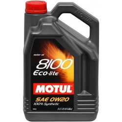 Моторное масло Motul 8100 Eco-Lite 0W-20 5L