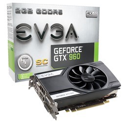Видеокарта EVGA GeForce GTX 960 02G-P4-2962-KR