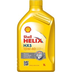 Моторное масло Shell Helix HX5 15W-40 1L
