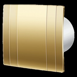 Вытяжной вентилятор Blauberg Quatro Hi-tech (100) (золотистый)