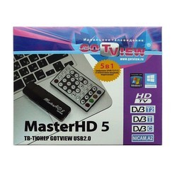 ТВ тюнер GoTView USB 2.0 MASTERHD 5