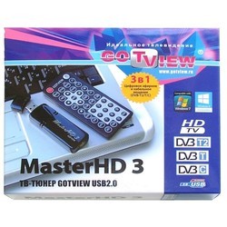 ТВ тюнер GoTView USB 2.0 MASTERHD 3