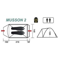 Палатка Helios Musson 3