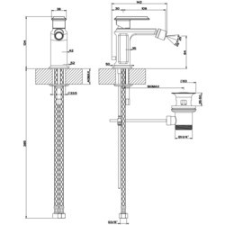 Смеситель GESSI Eleganza 46007 (медный)