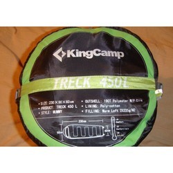 Спальный мешок KingCamp Treck 300 (зеленый)