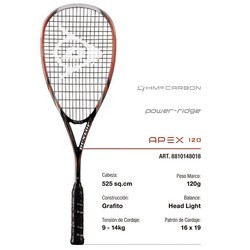 Ракетка для сквоша Dunlop Apex 120