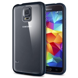 Чехол Spigen Ultra Hybrid for Galaxy S5 (синий)