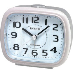 Настольные часы Rhythm CRE830NR03 (серебристый)