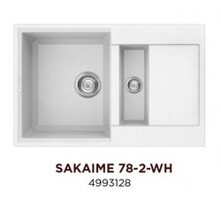 Кухонная мойка Omoikiri Sakaime 86-2 (черный)