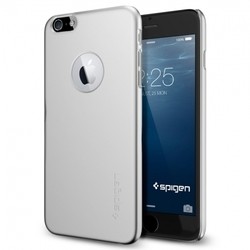 Чехол Spigen Thin Fit A for iPhone 6 Plus (серебристый)