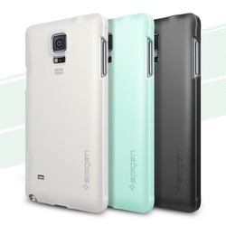 Чехол Spigen Thin Fit for Galaxy Note 4 (белый)