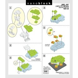 Конструктор Nanoblock Japanese Tree Frog NBC-007