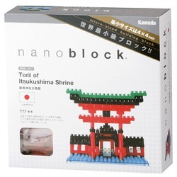 Конструктор Nanoblock Torii of Itsukushima Shrine NBH-017
