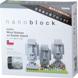 Конструктор Nanoblock Moai Statues on Easter Island NBH-009