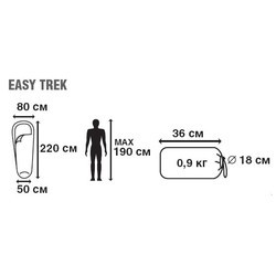 Спальный мешок Trek Planet Easy Trek