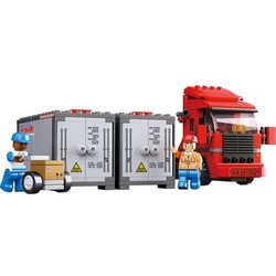 Конструктор Sluban Big Red Truck M38-B0338