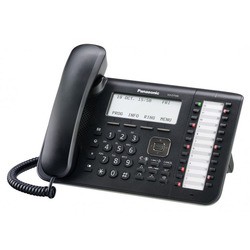 Проводной телефон Panasonic KX-DT546 (черный)